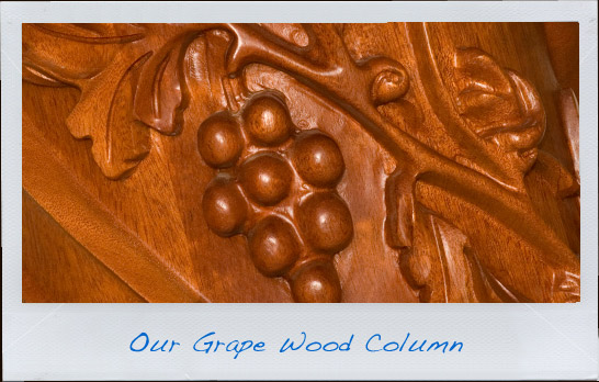 Grape Wood Column